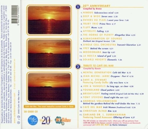 Cafe Del Mar - 20 Aniversario  (2Cd)