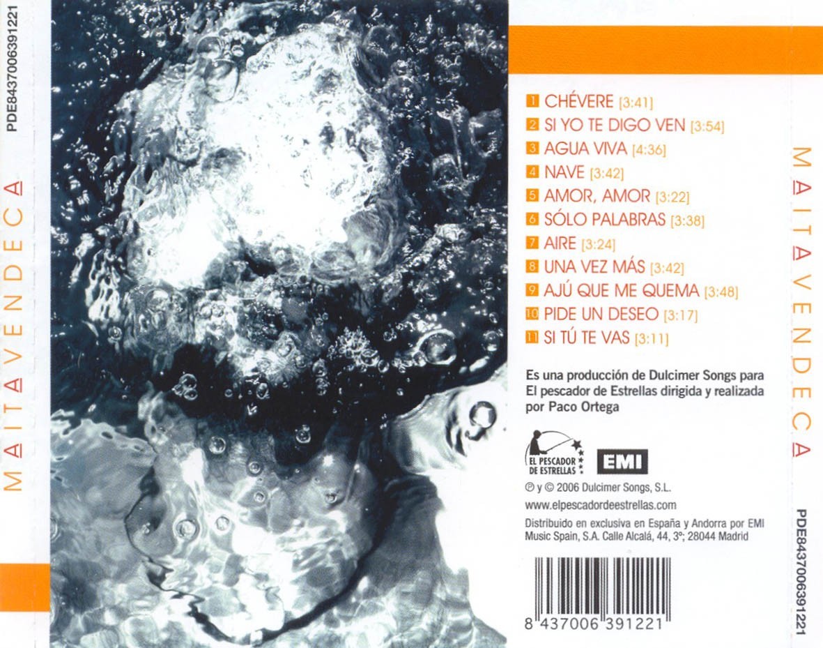 Maita Vende ca - Agua Viva  (Cd)