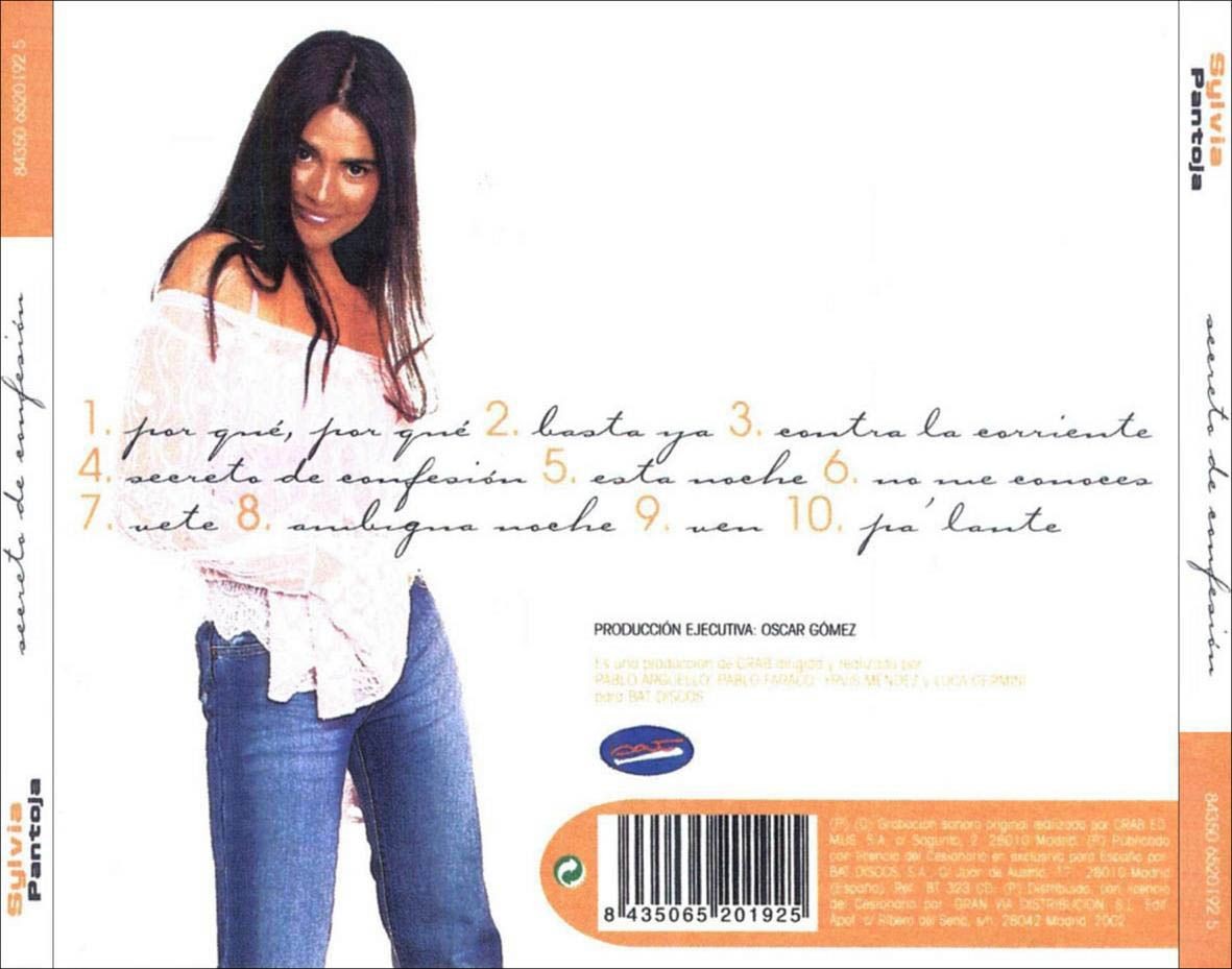 SYLVIA PANTOJA - SECRETO DE CONFESION  (Cd)