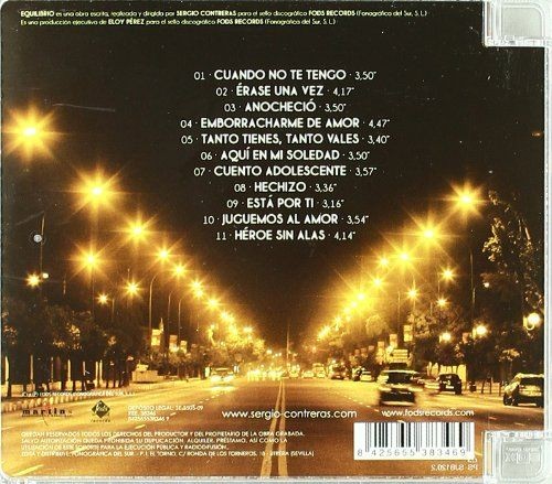 SERGIO CONTRERAS - EQUILIBRIO  (Cd)