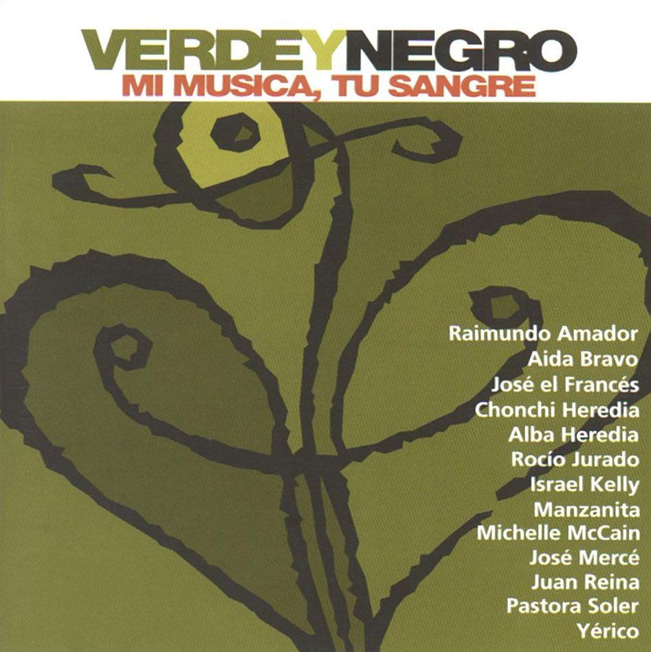 VERDE Y NEGRO MI MUSICA, TU SANGRE - VARIOS  (Cd)