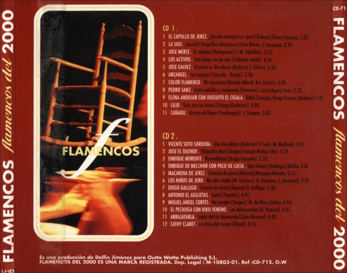 FLAMENCOS DEL 2000 - VARIOS  (2Cd)