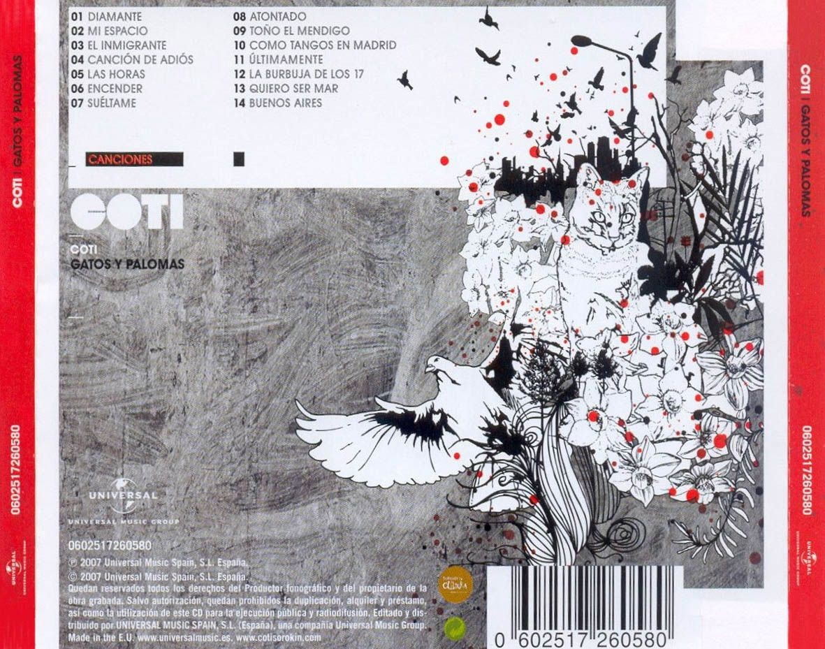 Coti - Gatos Y Palomas  (Cd)