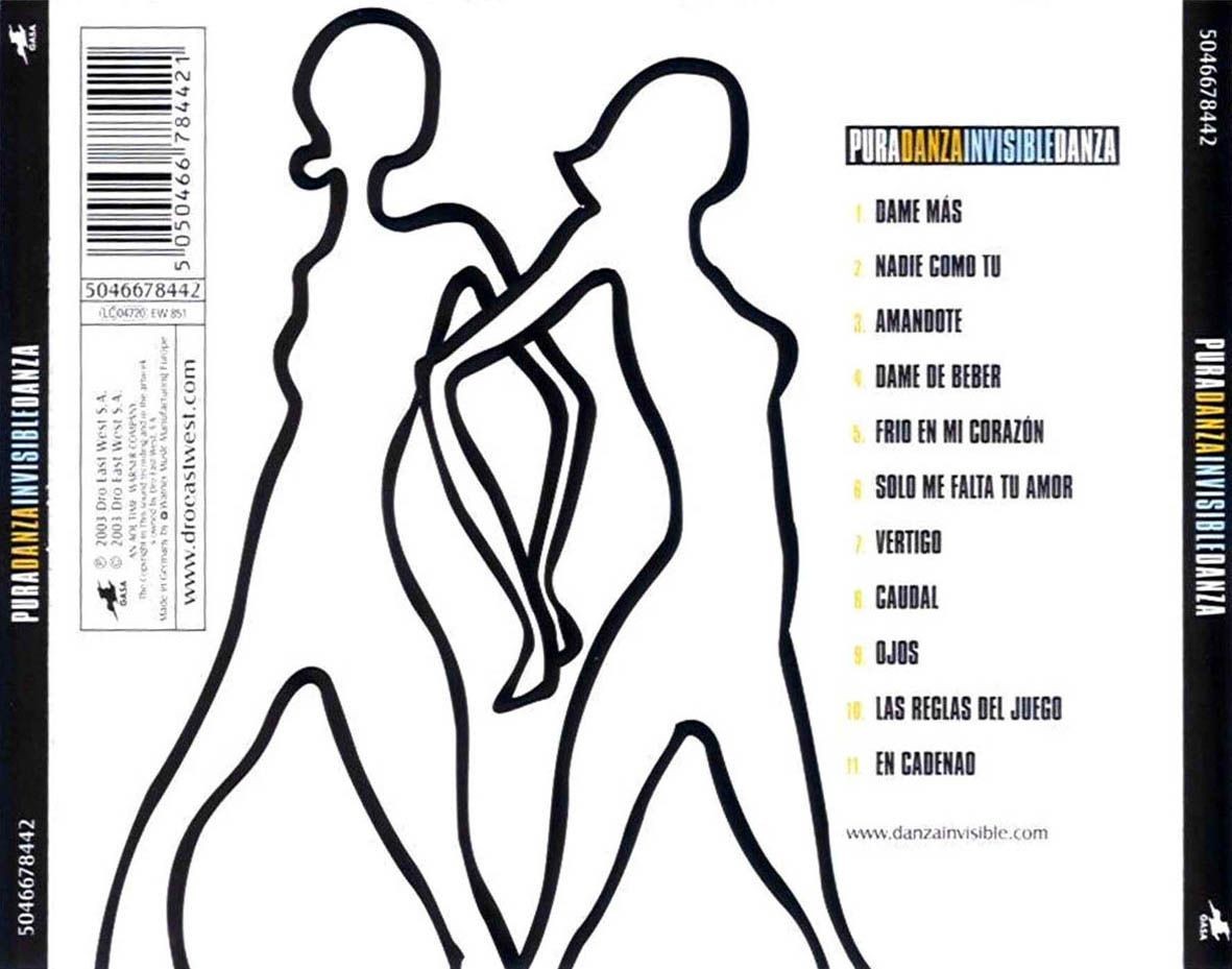 DANZA INVISIBLE - PURA DANZA  (Cd)