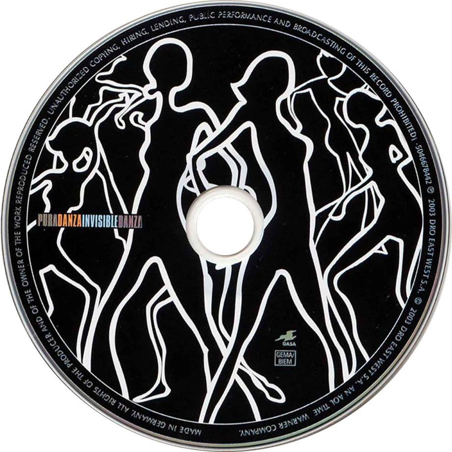 DANZA INVISIBLE - PURA DANZA  (Cd)