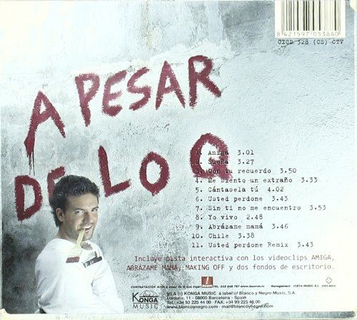 JAVIER ESTRADA - A PESAR DE LO QUE DIGAN (AL PIE DE LA LETRA)  (Cd)