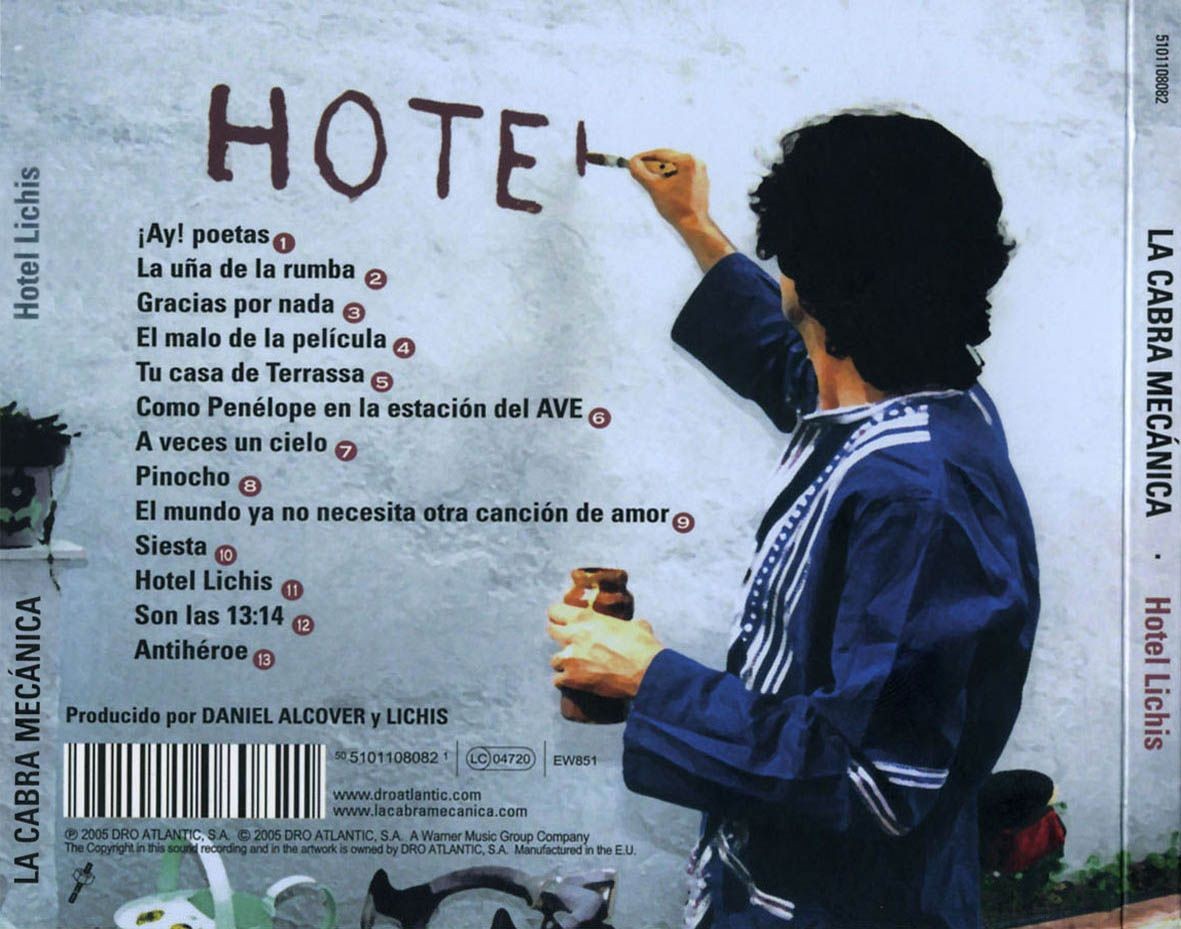 La Cabra Mecanica - Hotel Lichis  (Cdmp3)