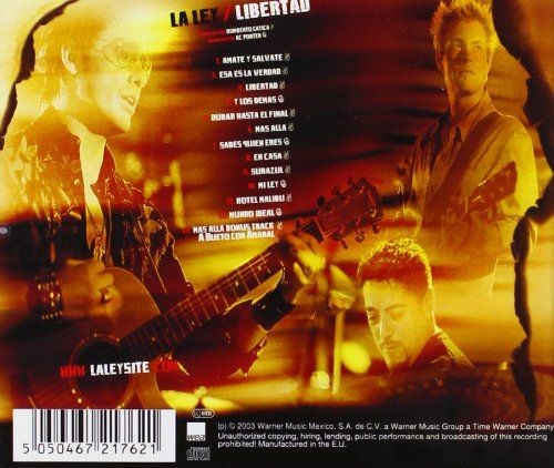LA LEY - LIBERTAD (Bonus Track)  (Cd)