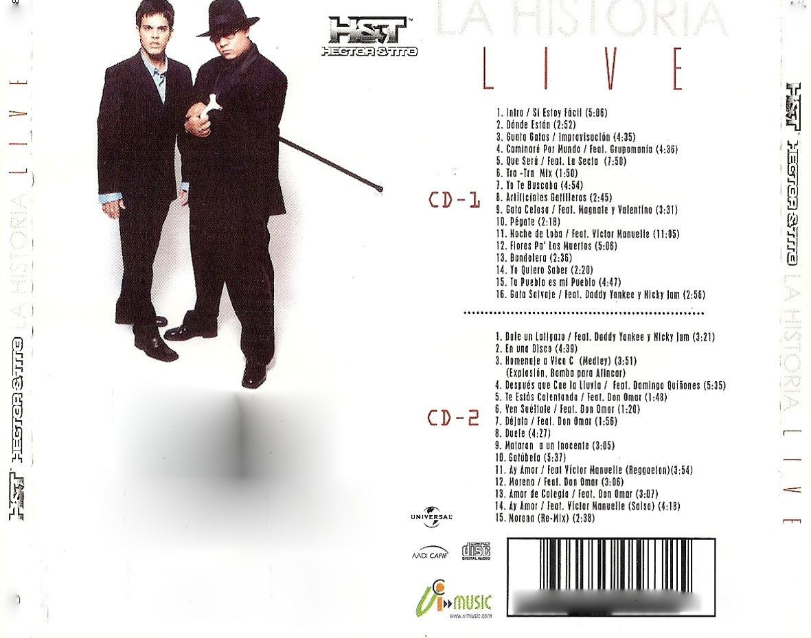 HECTOR & TITO - LA HISTORIA (Live)  (2Cd)
