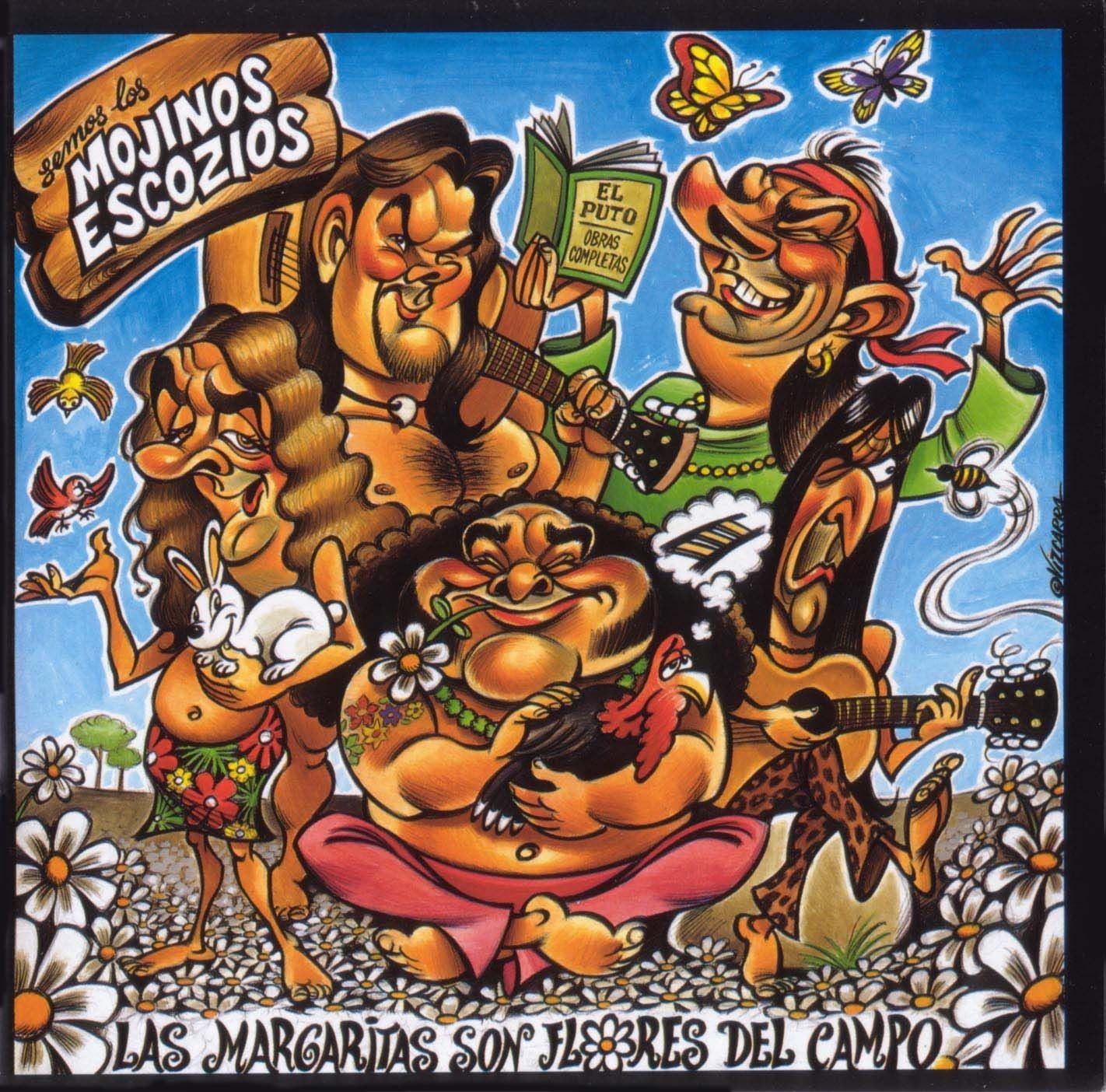MOJINOS ESCOZIOS - LAS MARGARITAS SON FLORES DEL CAMPO  (Cd+Dvd)