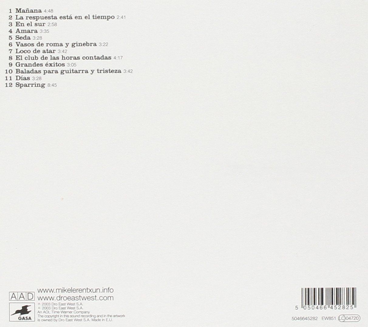 MIKEL ERENTXUN - CIUDADES DE PASO  (Cd Digipack)