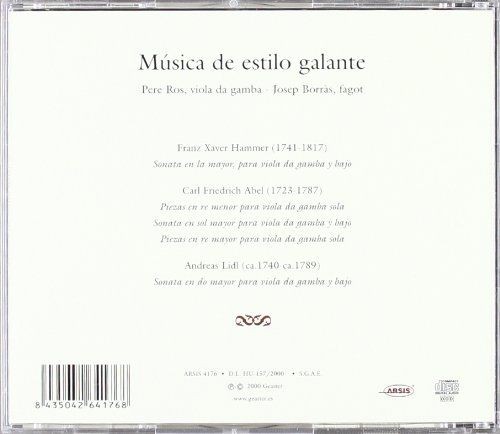 Musica De Estilo Galante S.XVIII  (Cd)