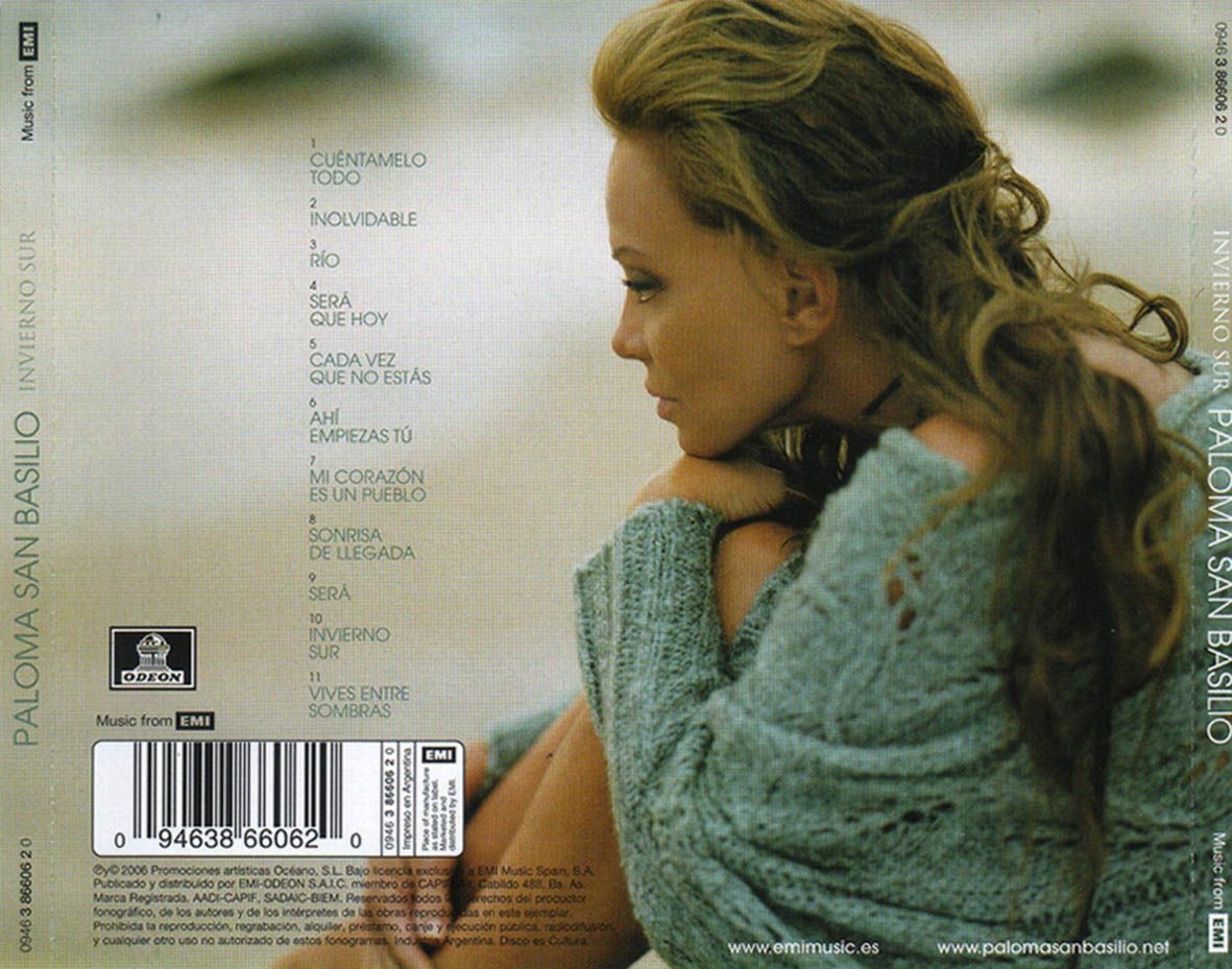 PALOMA SAN BASILIO - INVIERNO SUR  (Cd)