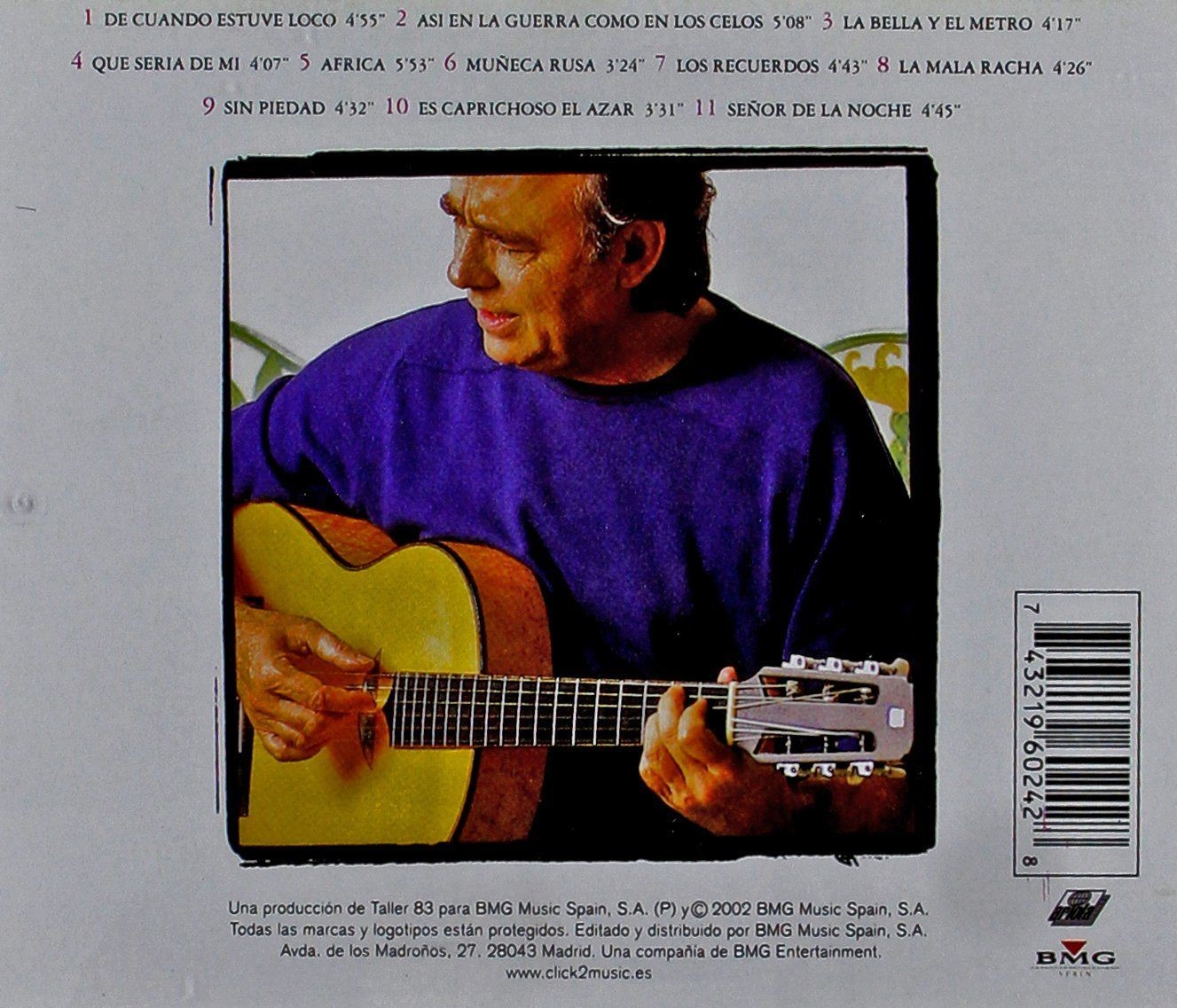 JOAN MANUEL SERRAT - VERSOS EN LA BOCA  (Cd)