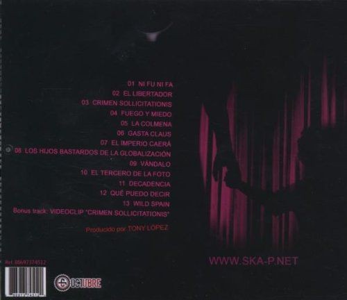 SKA-P - LAGRIMAS Y GOZOS  (Cd)