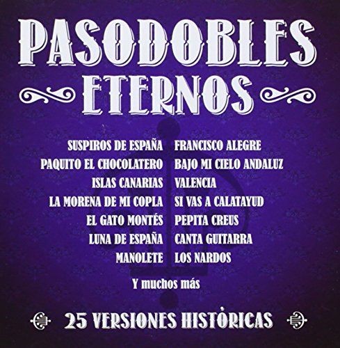 PASODOBLES ETERNOS  (Cd)