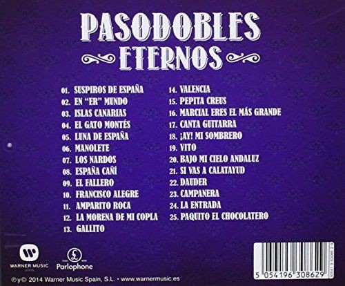 PASODOBLES ETERNOS  (Cd)
