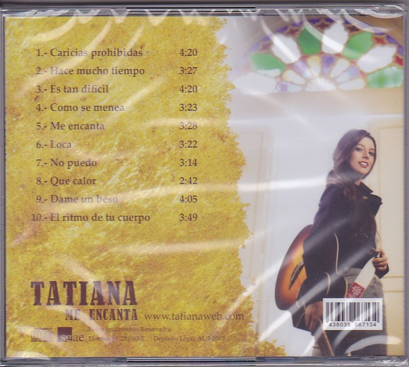 Tatiana - Me Encanta  (Cd)