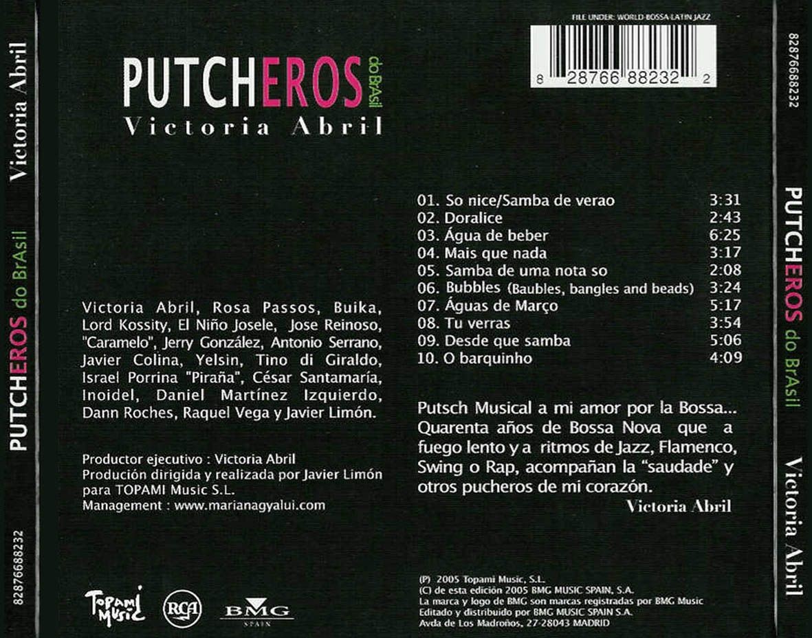 Victoria Abril - Pucheros do Brasil  (Cd)