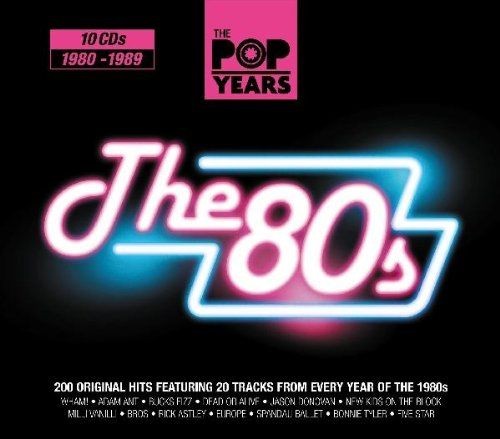 POP YEARS 1980-1989 - VARIOS  (10Cd)