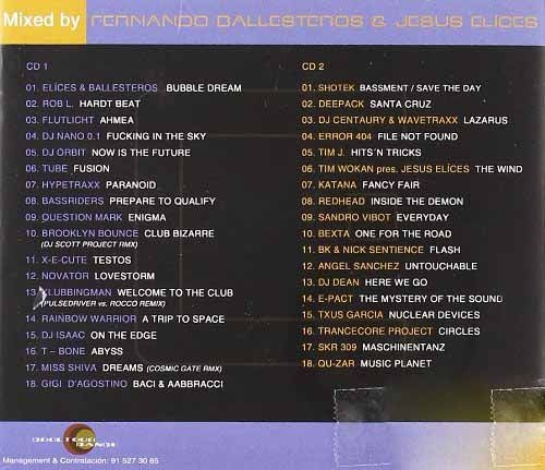 LEGEND SESSIONS MIXED BY FERNADO BALLESTEROS/JESUS ELICES - VARIOS  (2Cd)