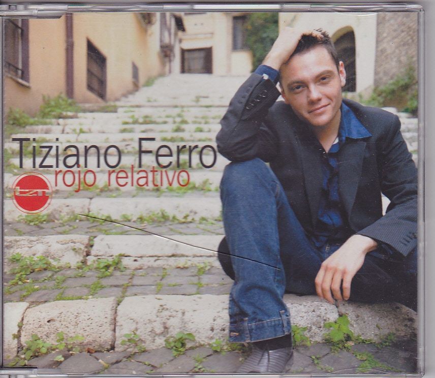 TIZIANO FERRO - ROJO RELATIVO  (Cdmaxi)