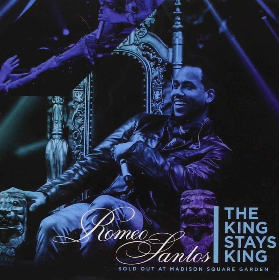 ROMEO SANTOS - THE KING STAYS KING - SOLD OUT AT MADISON SQUARE GARDEN  (CD+DVD)