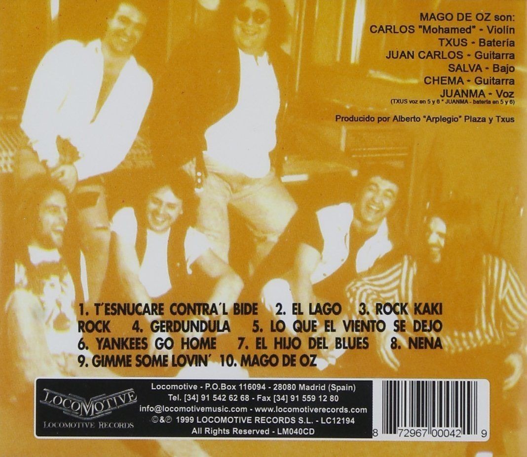 MAGO DE OZ - 1º   (cd)