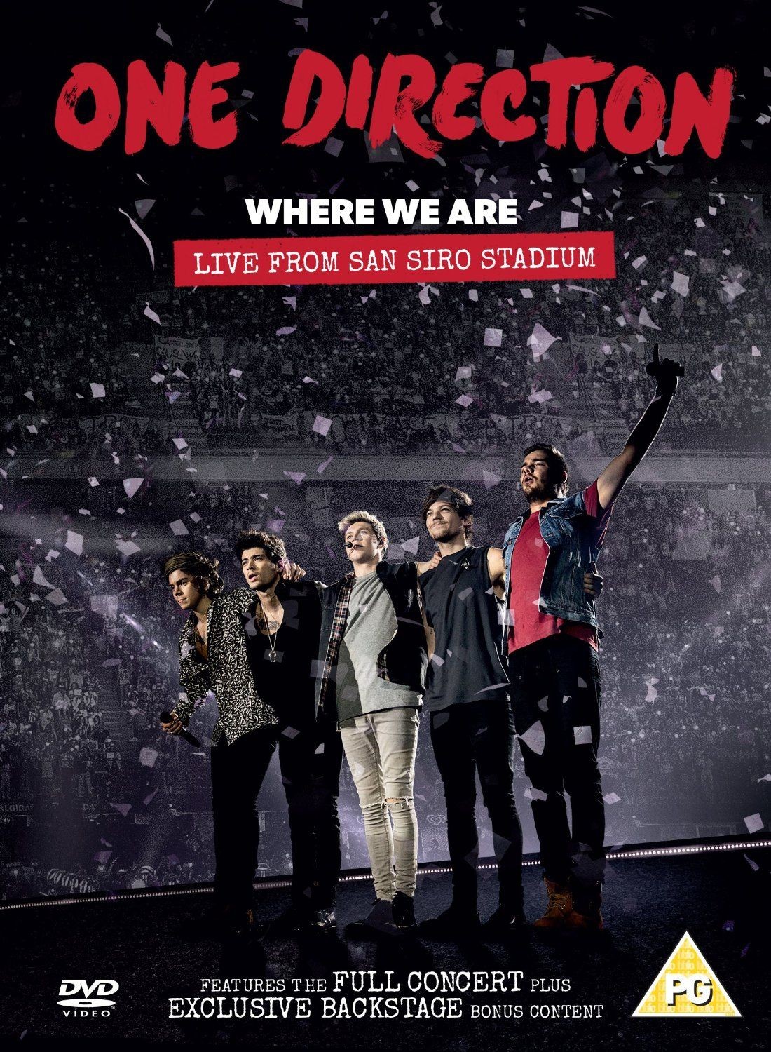 ONE DIRECTION - WHERE WE ARE: LIVE FROM SAN SIRO STADIUM  (Dvd)