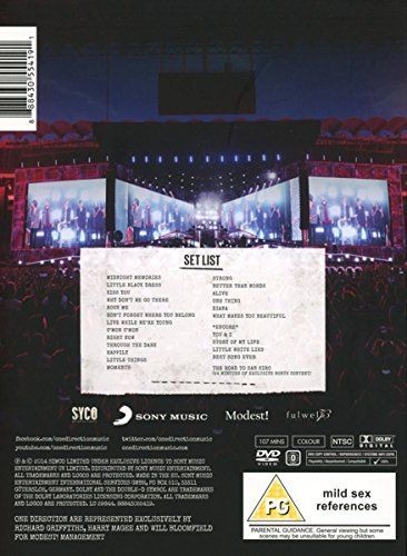 ONE DIRECTION - WHERE WE ARE: LIVE FROM SAN SIRO STADIUM  (Dvd)