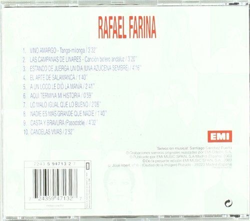 RAFAEL FARINA - COLECCIONES GRANDES  (Cd)