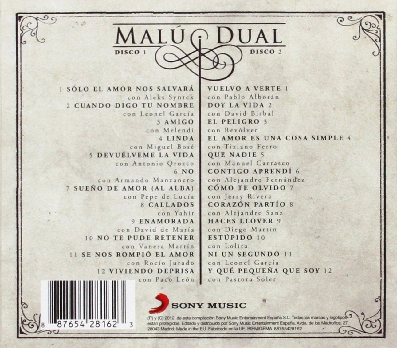 MALU - DUAL (Digipack) (2Cd)