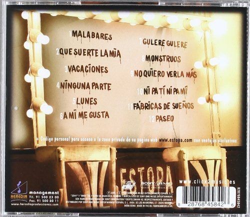 Estopa - Voces de Ultrarumba (Cristal) (Cd)