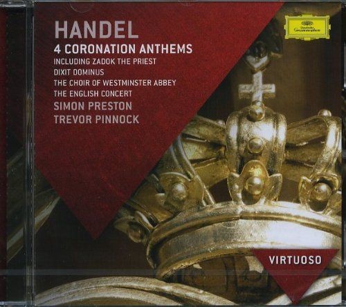 Händel - 4 Himnos De Coronación  Simon Preston  (Cd)