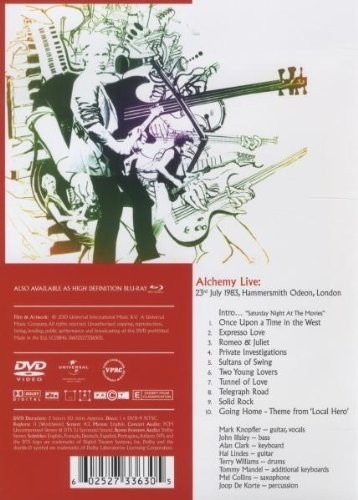DIRE STRAITS - ALCHEMY  (Dvd)