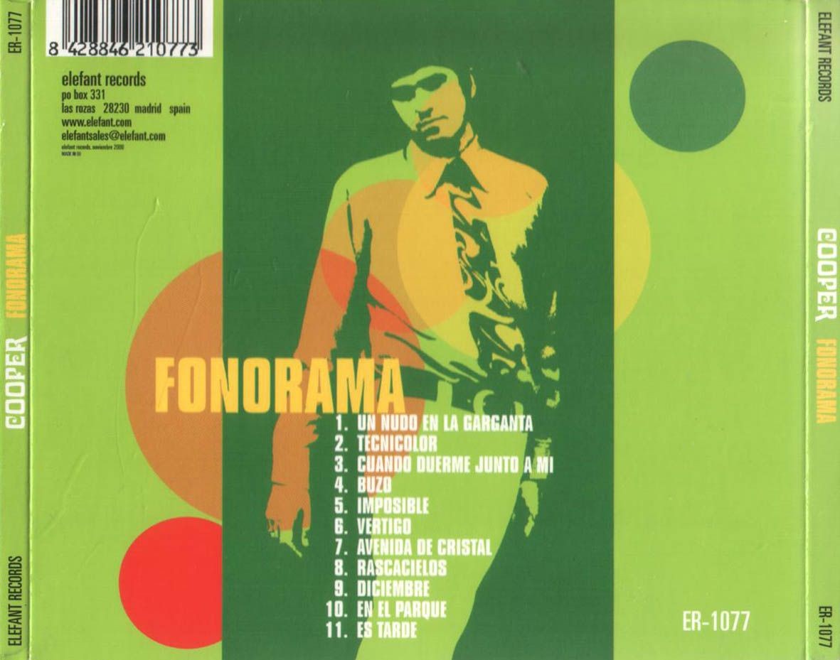 COOPER - FONORAMA  (Cd)