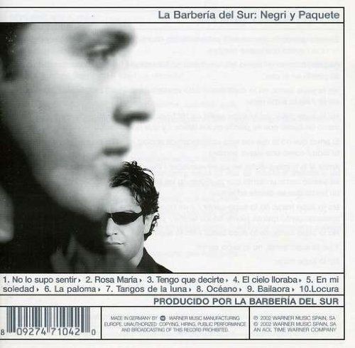 LA BARBERIA DEL SUR - NEGRI Y PAQUETE  (Cd)
