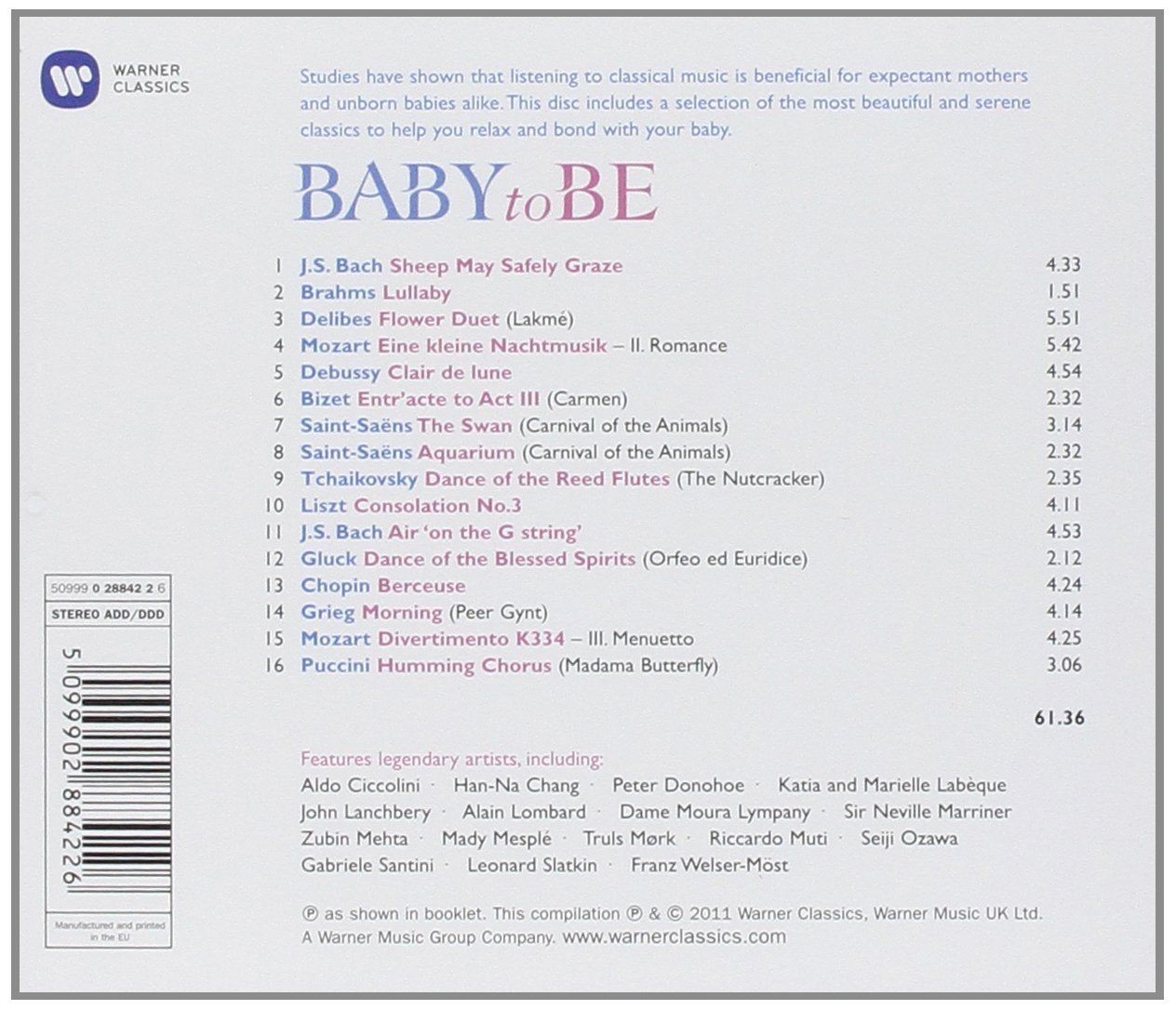BABY TO BE - VARIOS  (Cd)