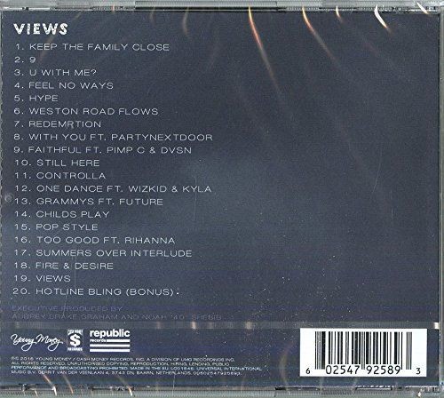 DRAKE - VIEWS FROM THE 6  (Cd)