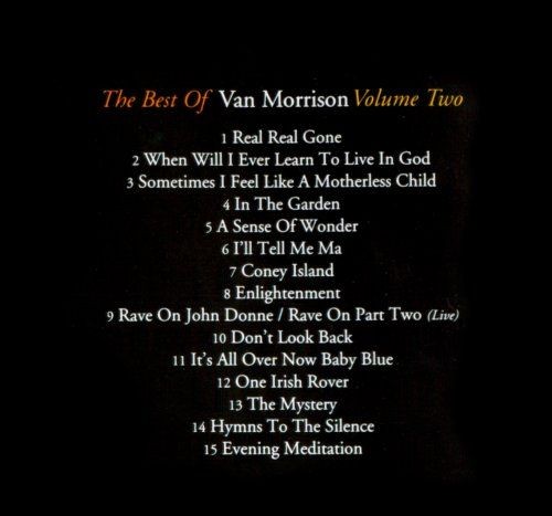 VAN MORRISON - THE BEST OF VOL.2  (Cd)