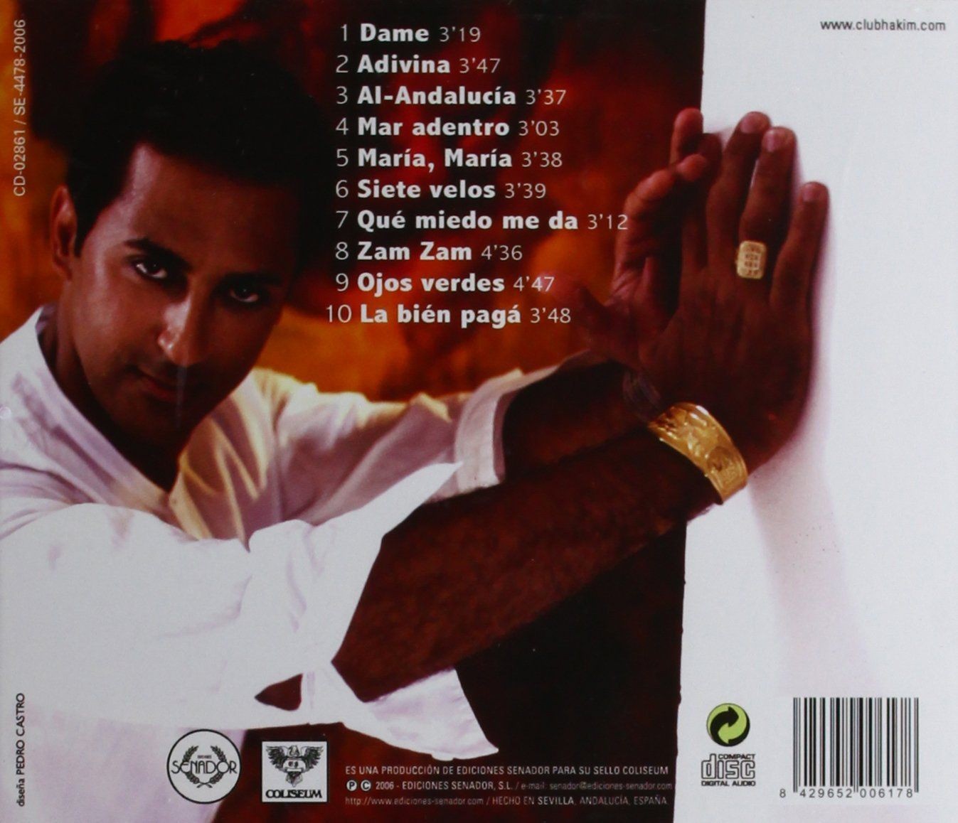 HAKIM - VIENTO DE MAR  (Cd)