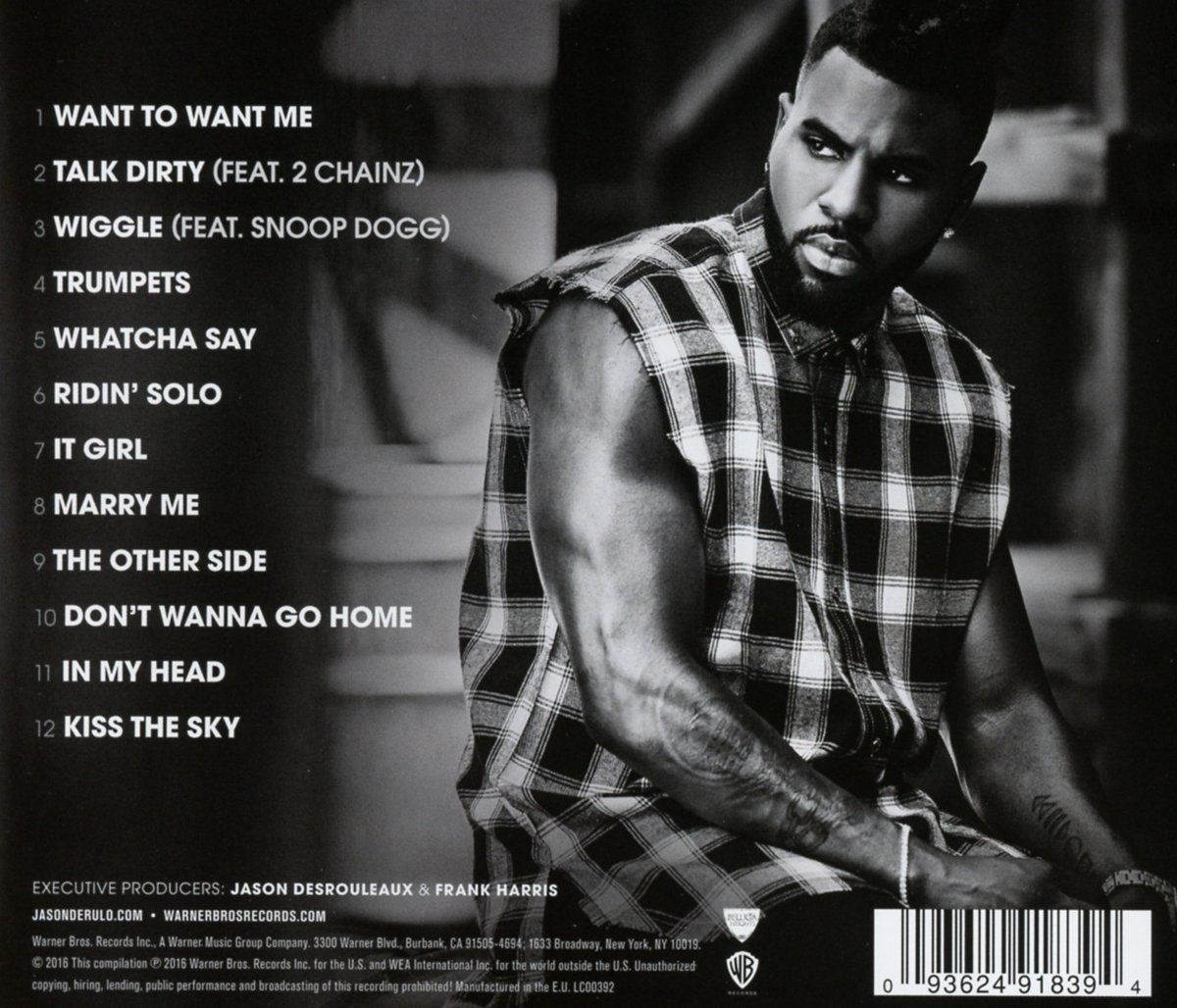 JASON DERULO - PLATINUM HITS  (Cd)
