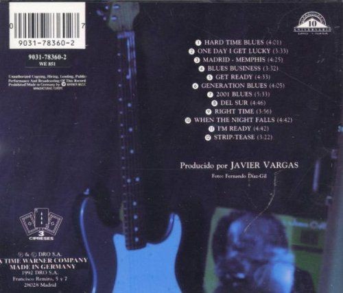 VARGAS BLUES BAND - MADRID-MENPHIS  (Cd)