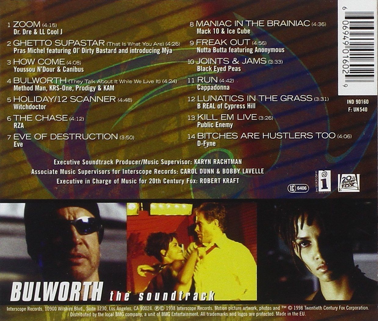 BULWORTH - B.S.O.  (Cd)