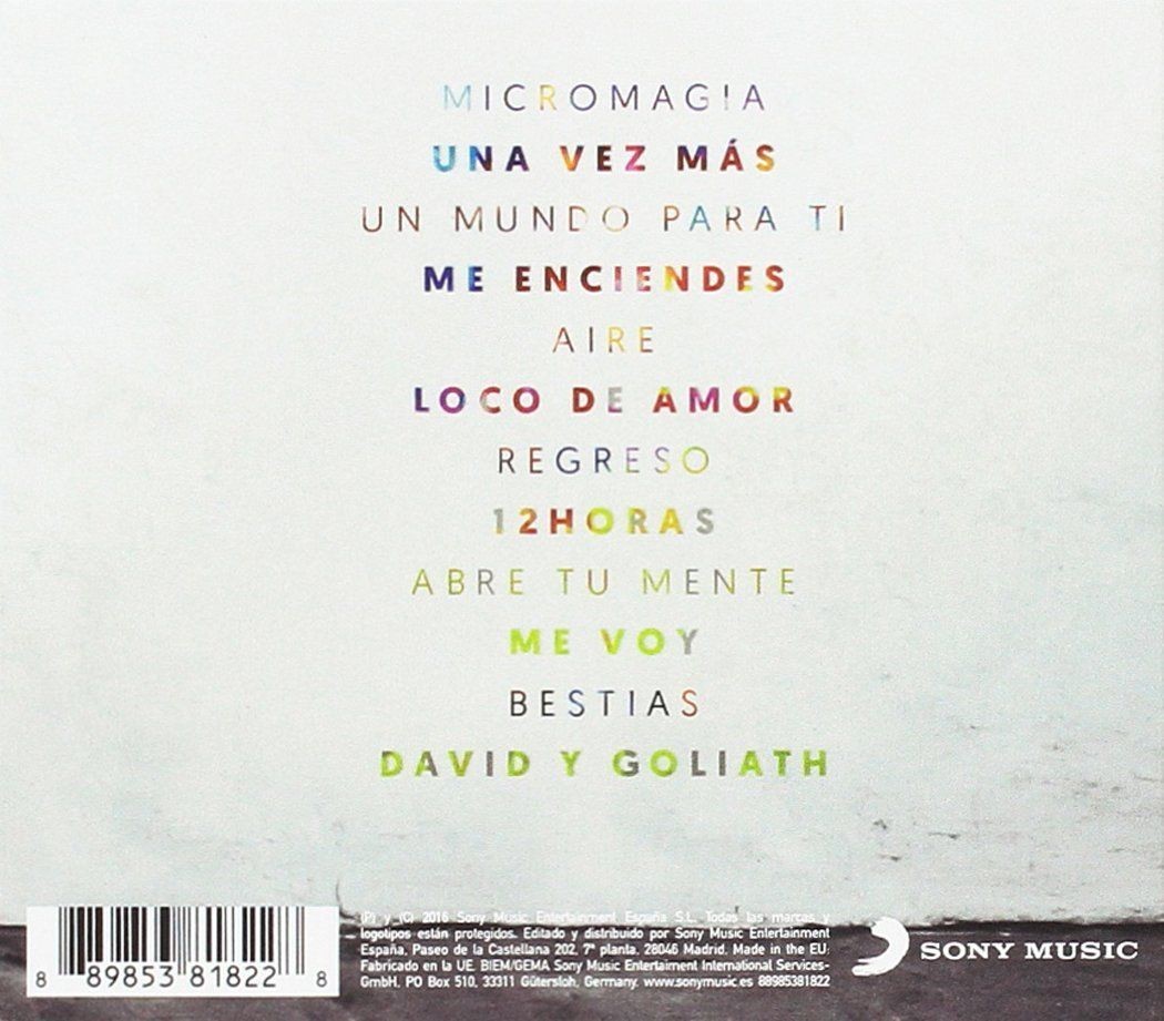 DAVID OTERO - DAVID OTERO  (Cd)