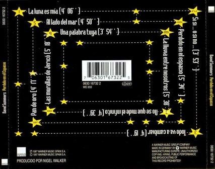 DAVID SUMMERS - PERDIDO EN EL ESPACIO  (Cd)