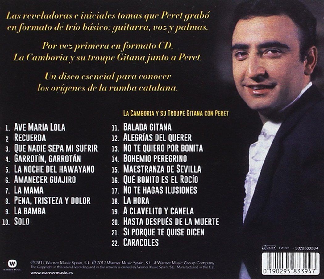 PERET - ESENCIA DE LA RUMBA CATALANA  (Cd)