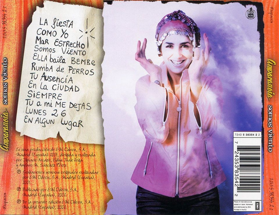 AMPARANOIA - SOMOS VIENTO  (Cd)