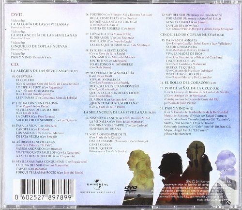 CANTORES DE HISPALIS Y P.GONZ. - QUERIDOS OMPAÑEROS-SEVILLANAS VOL.2  (Cd+Dvd)