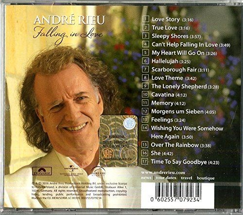ANDRE RIEU - FALLING IN LOVE  (Cd)